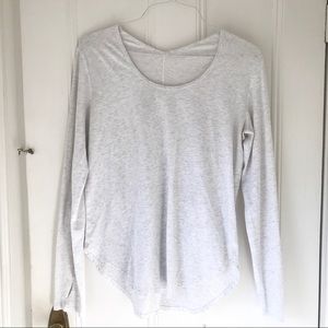 LULULEMON Yogini long sleeve top shirt 4 6